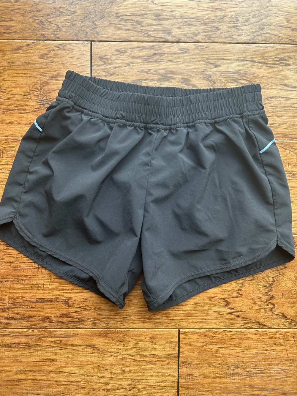 Girls Zella Black Athletic Shorts - Lightweight Comfort